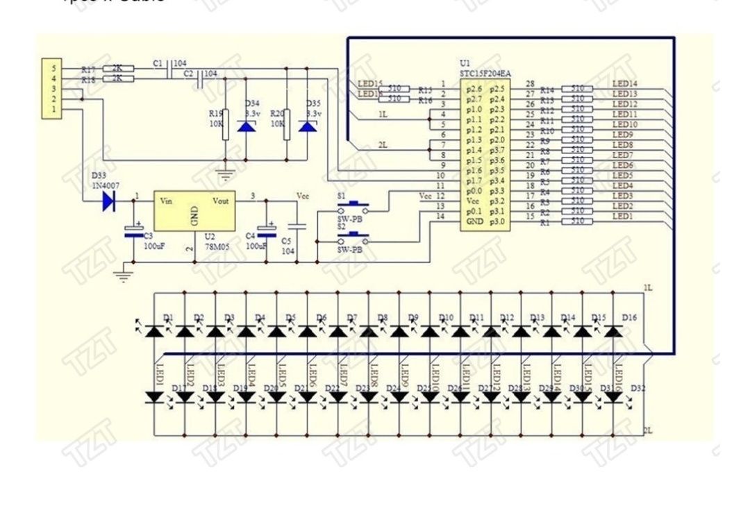 измеритель уровня, индикатор аудио сигнала. DC 8-12 V.