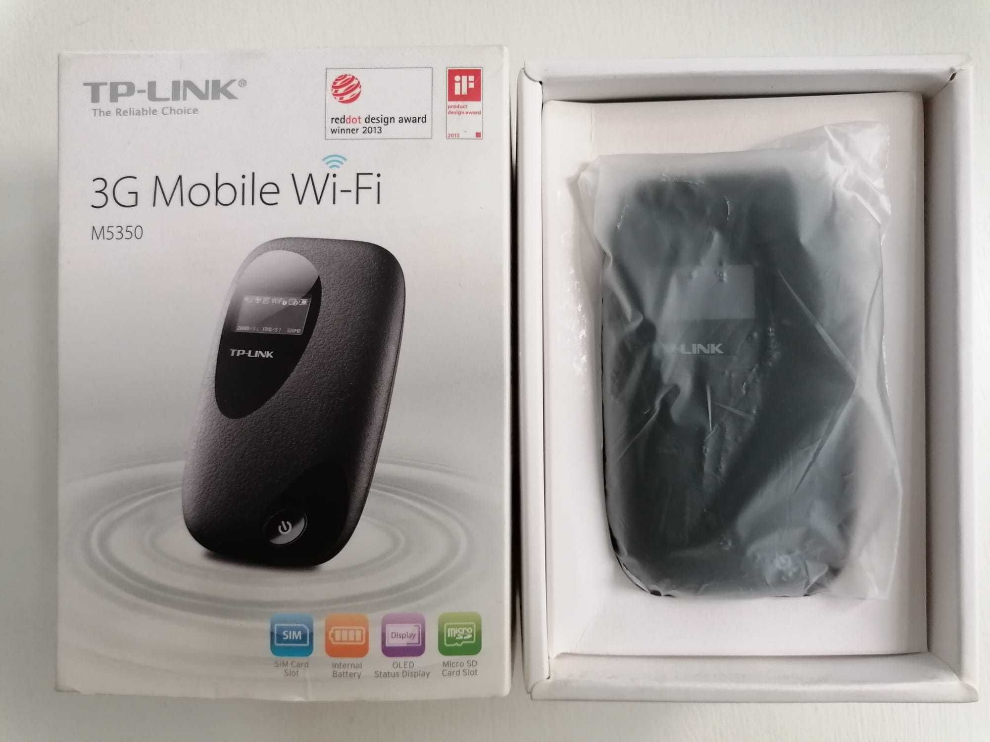 Hotspot 3G mobile WI-FI - TP-Link M5350 - Novo