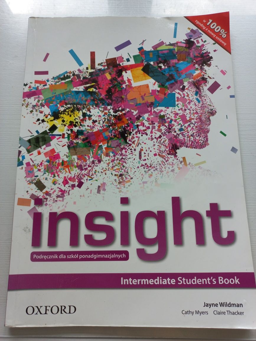 insight, Intermediate Student's Book, podręcznik do angielskiego