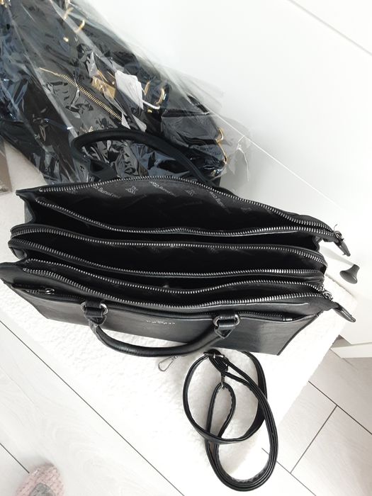 Torba Shopperka Coveri Italia Na Laptopa Dokumenty A4 NOWA