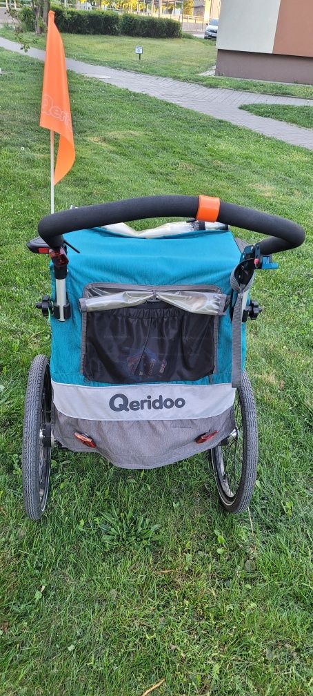 Przyczepka Qeridoo Sportrex 1, wózek, kareta