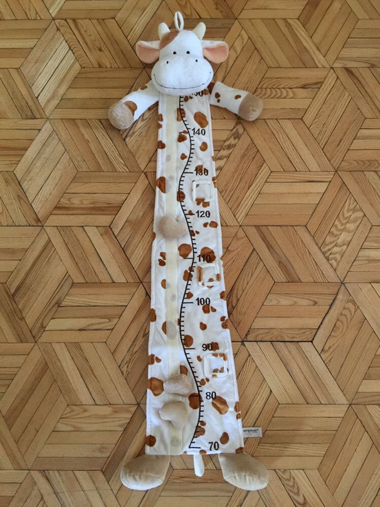 Miarka wzrostu pluszowa krówka Teddykompaniet