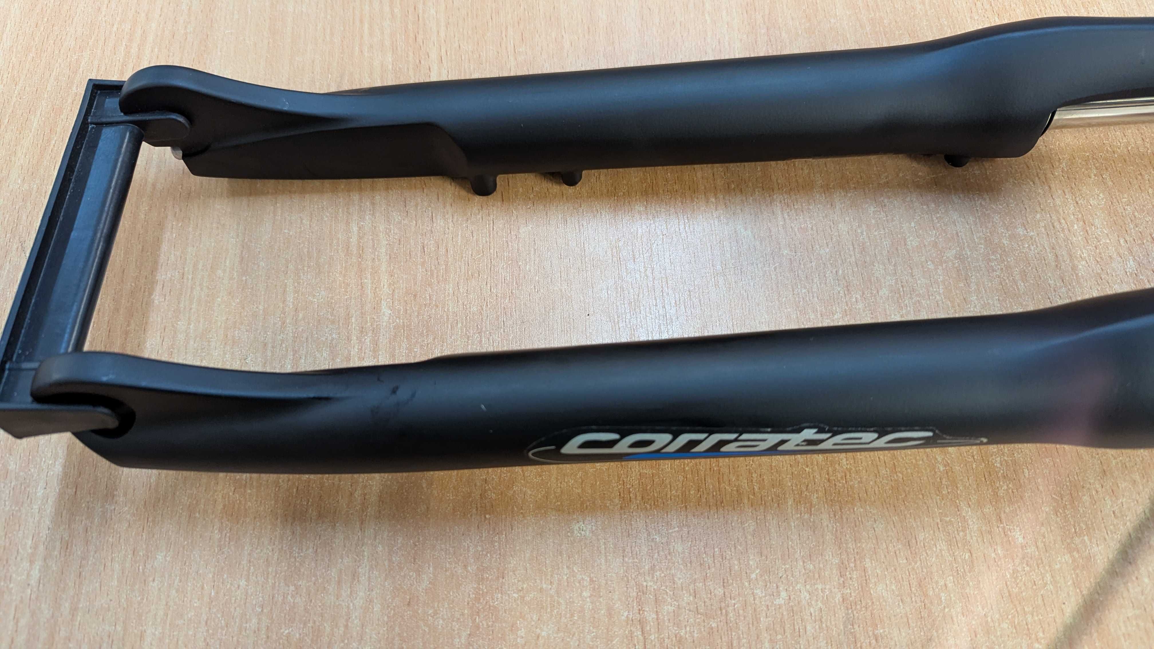 Nowy amortyzator 26" Zoom Corratec blokada, pod tarcze rura gwintowana