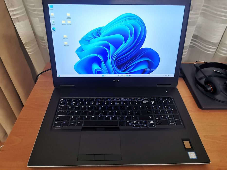 Ноутбук Dell Precision 7740 17" IPS Intel i5 Nvidia RTX 32Гб 512Гб