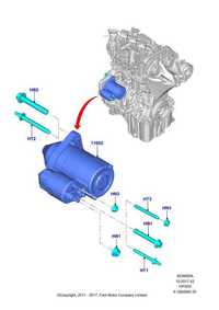 Стартер 1.0 ecoboost 1776538