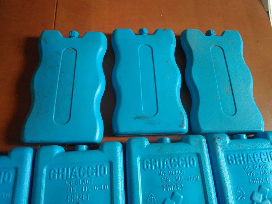 Wkłady chłodzące do lodówki turystycznej 500g 7 sztuk