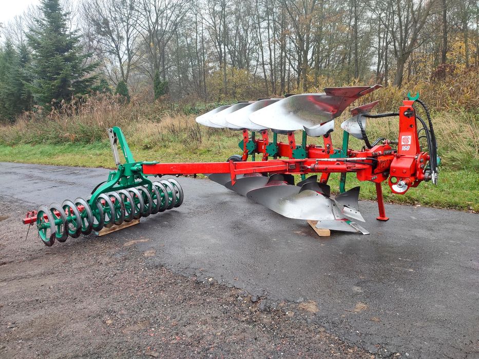 Kverneland LD 85 packomat pług 4 skibowy obrotowy lemken Kverneland LD