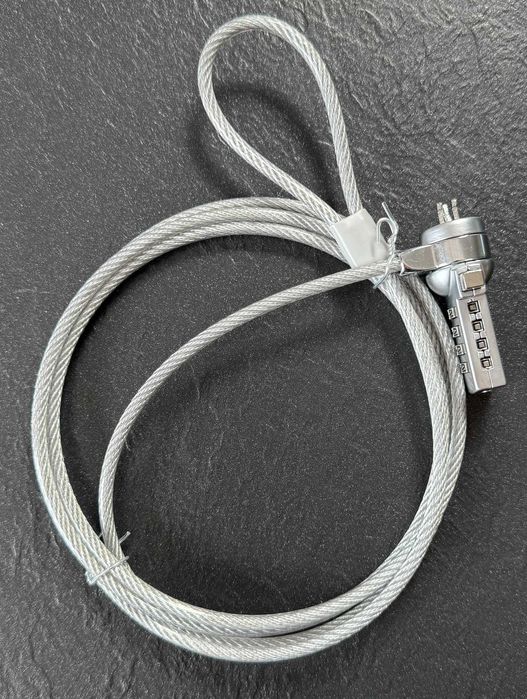 Linka do blokady laptopa z kombinacją cyfr ACT AC9015 srebrny