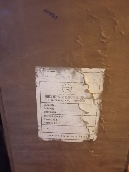 Relógio de parede Reguladora