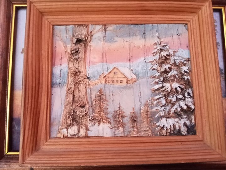 Картины в рамке, на ткани и обьёмная