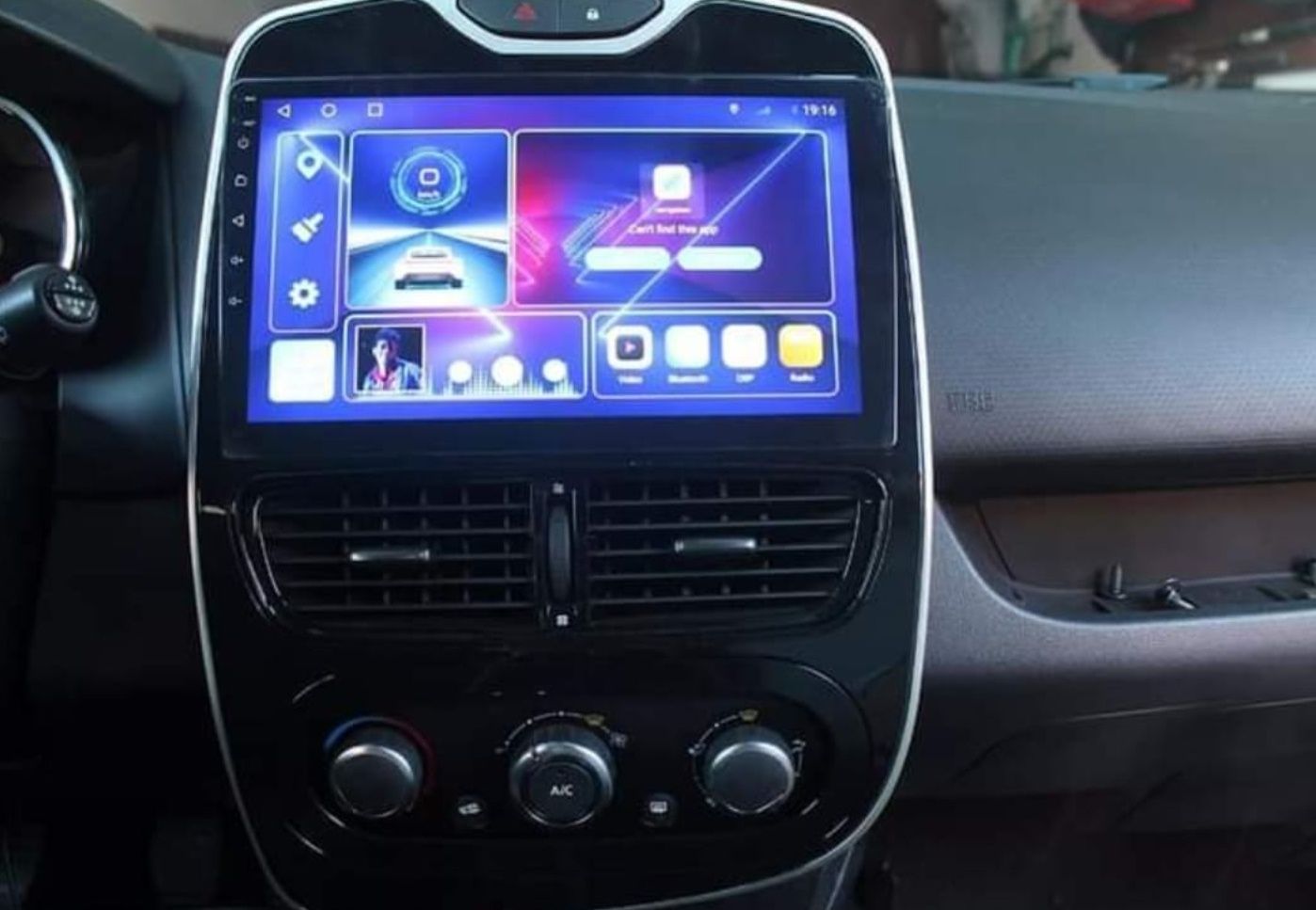 Rádio Android 12 com GPS Renault Clio 4 (Novo)