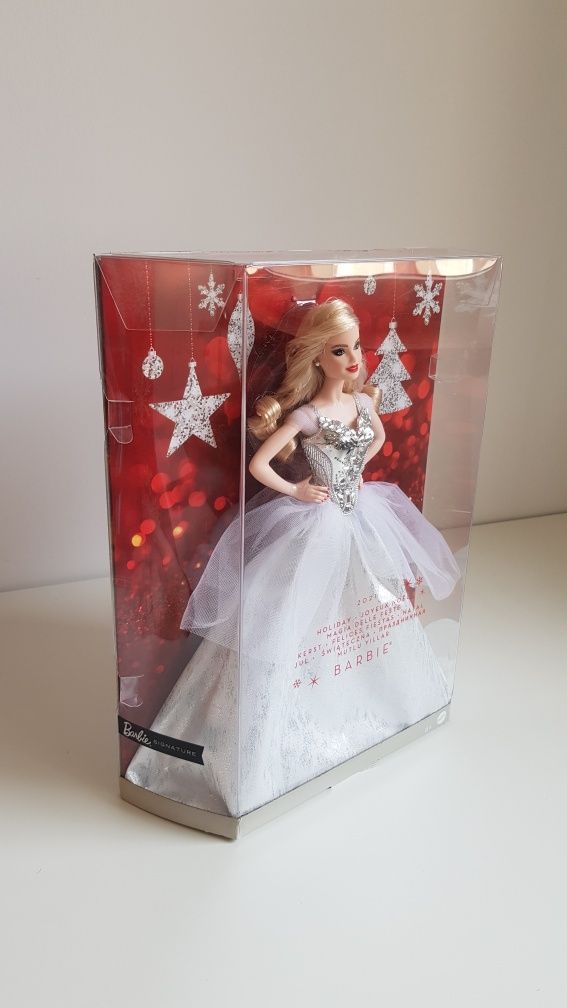 Lalka Barbie Signature Holiday 2021 świąteczna kolekcjonerska