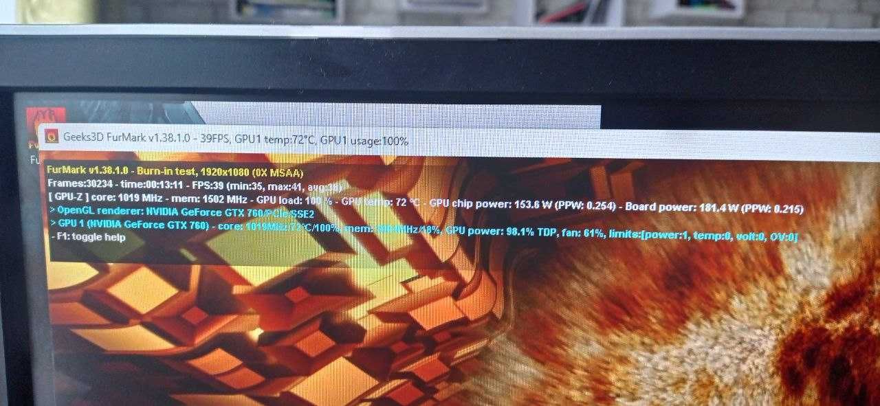 Вiдеокарта Nvidia Geforce GTX 760 (2Gb)