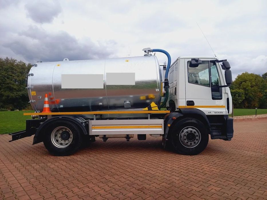 Iveco EURO CARGO 180 E 25 EURO 5 ASENIZACJA ASENIZACYJNY BECZKA  BLOKADA MOSTU Pojemność Beczki 10000 Litrów