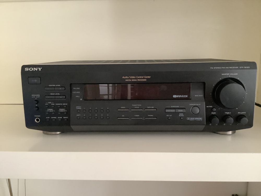 Amplificador Sony STR DE 325 como novo