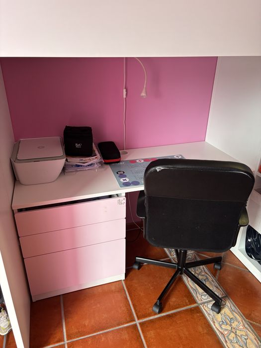 Beliche com secretaria