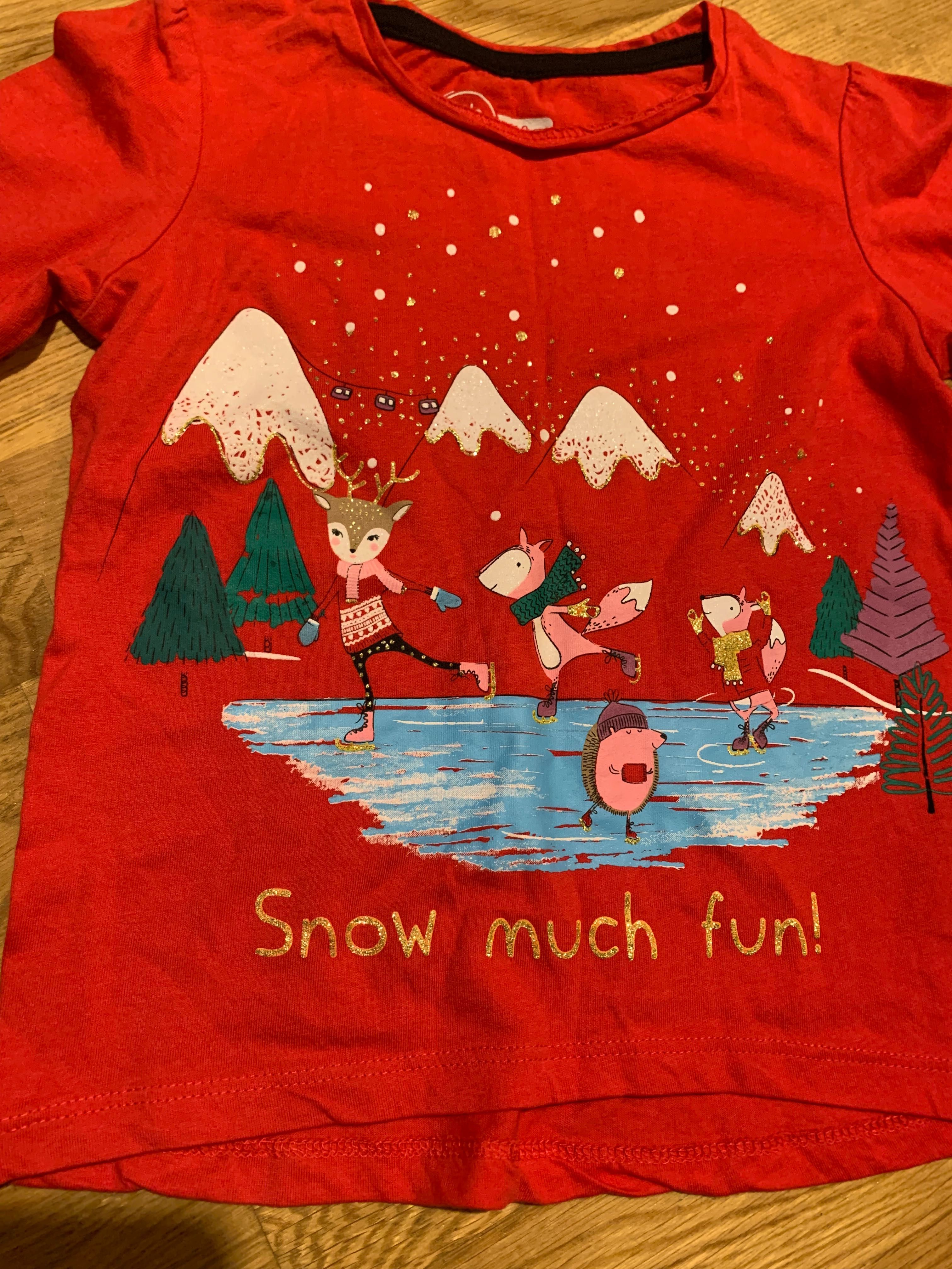 T-shirt świąteczny dziecięcy
