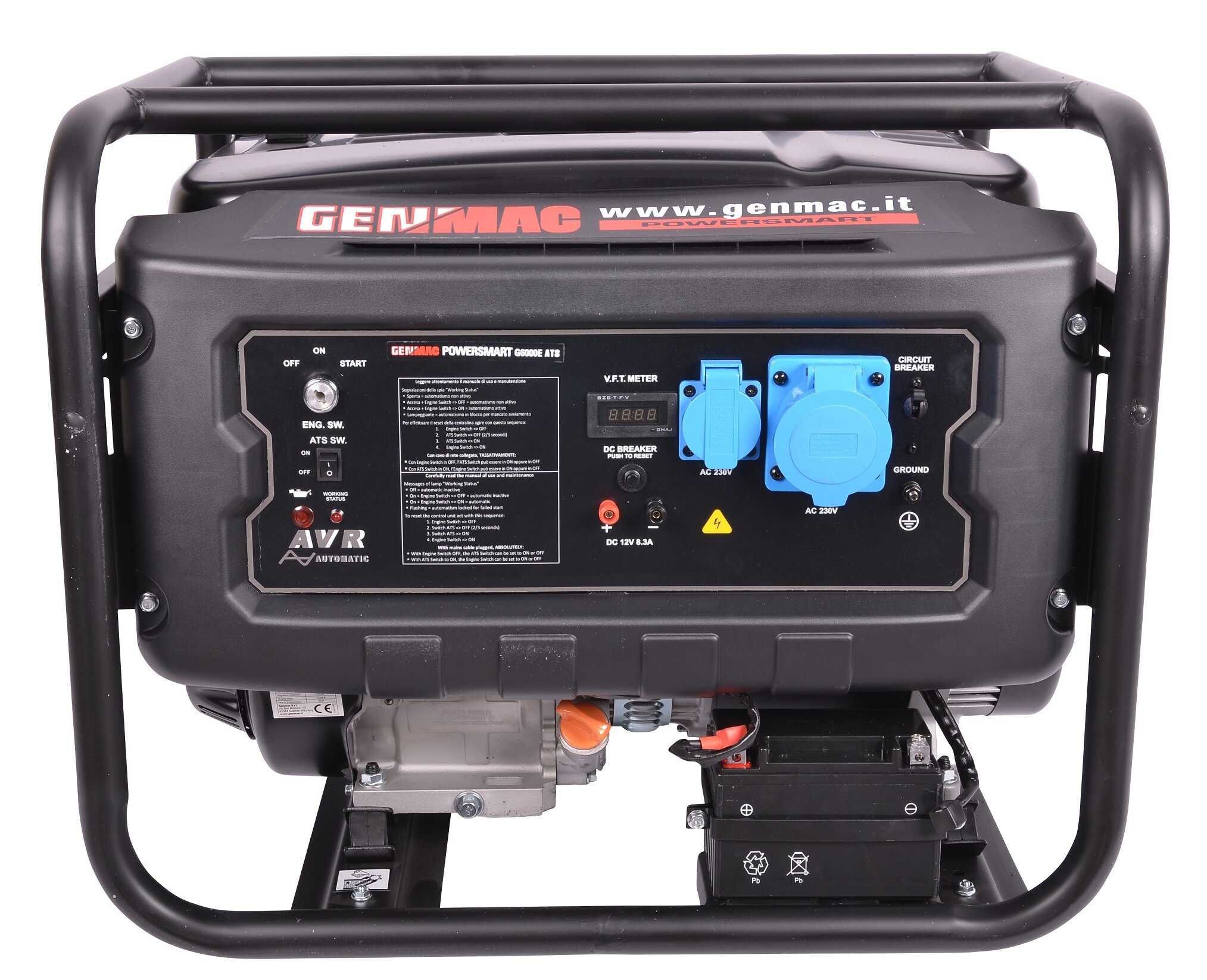 Agregat  prądotwórczy 4KW Generator GENMAC G4000