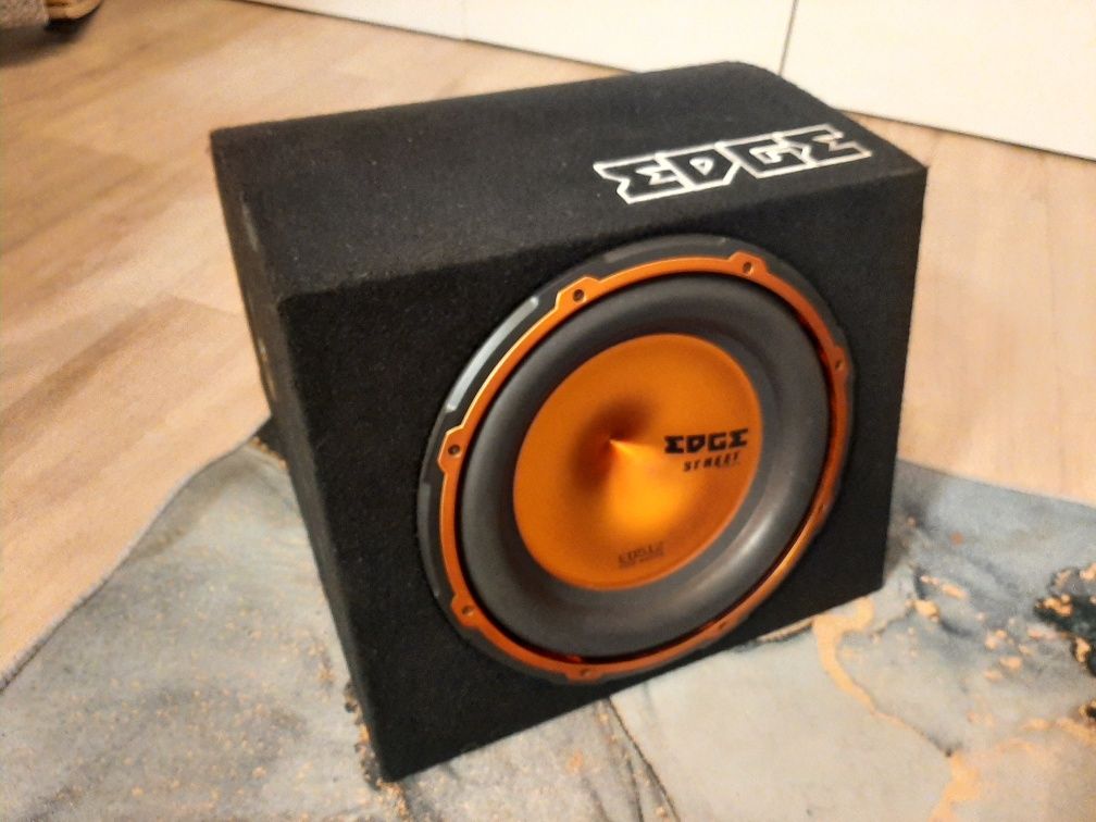 Subwoofer Skrzynia Basowa Edge + Wzmacniacz MAC Audio 1000W