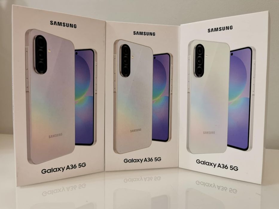 NOWY 256 GB 8GB RAM Samsung Galaxy A36 5G 8/256GB White BEZ RAT