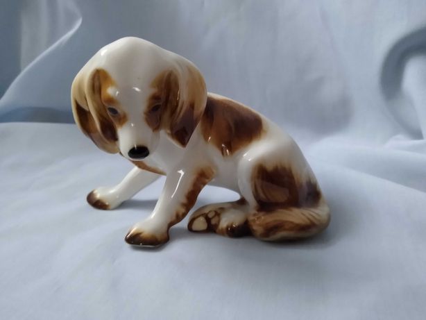 Hutschenreuther figurka porcelanowa pies szczeniak