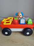 Edukacyjny wózek szczeniaczka Fisher Price