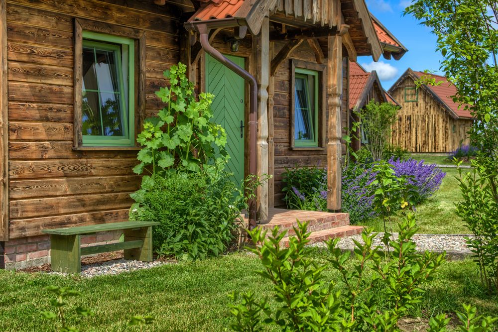 Domek na Mazurach z balią, sauną, nad jeziorem