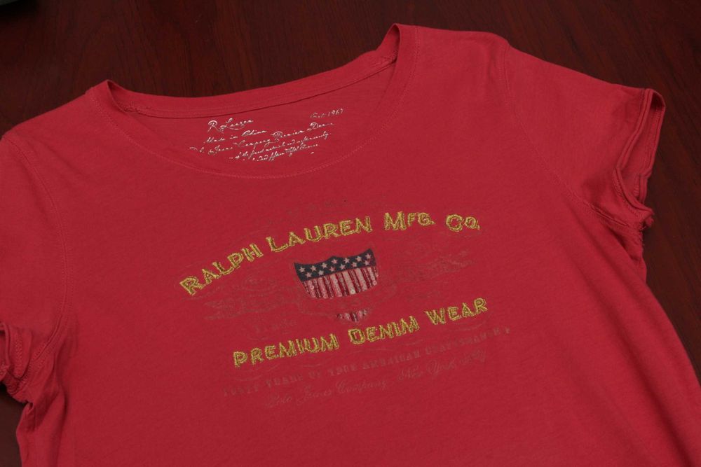 Polo Ralph Lauren рр S футболка из хлопка женская