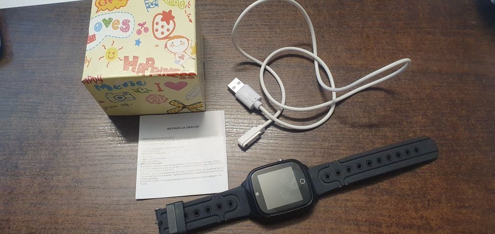 Zegarek dla dziecka Smartwacht KidWatch A9s Pro czarny