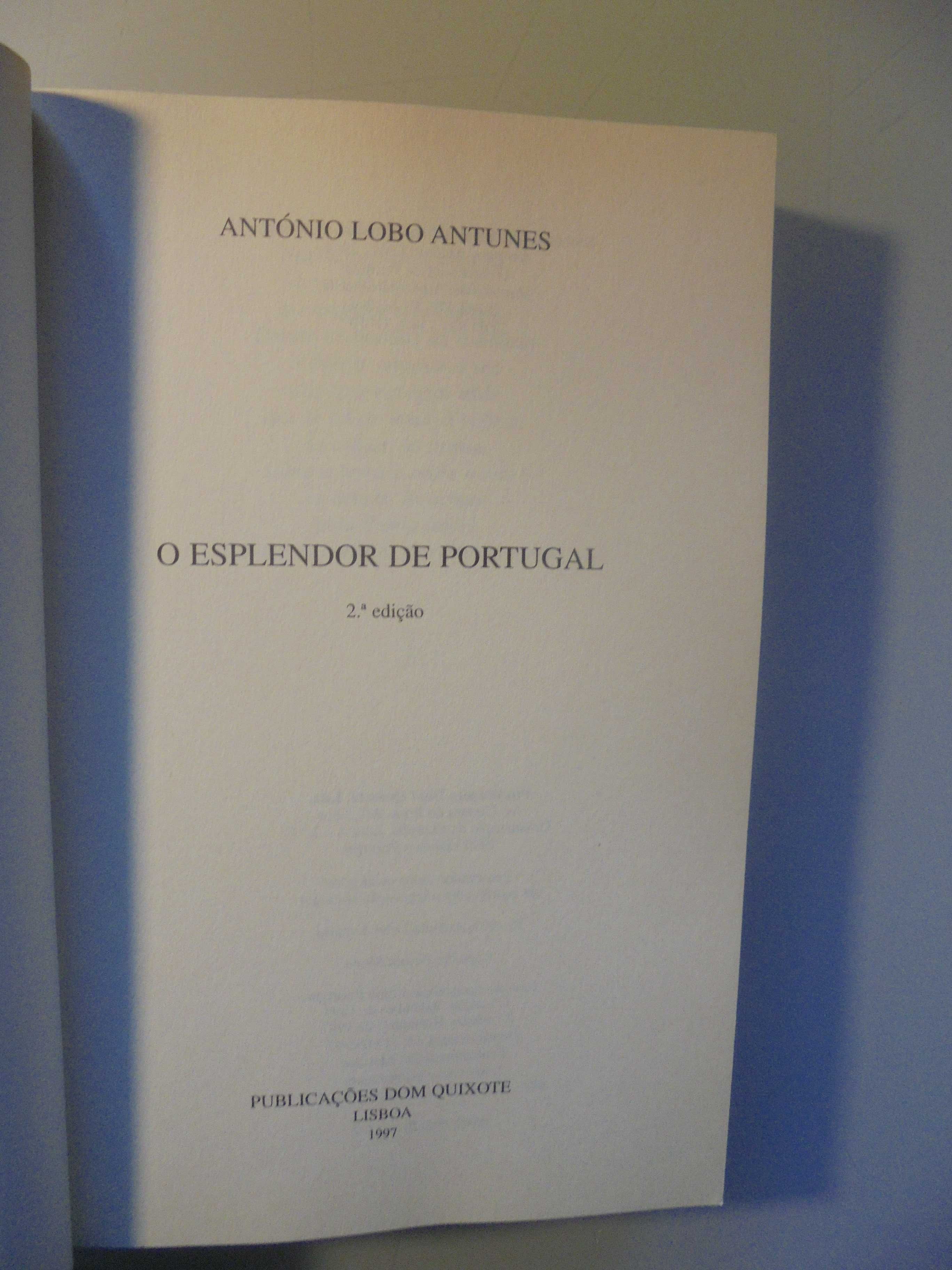 Antunes (António Lobo);O Esplendor de Portugal