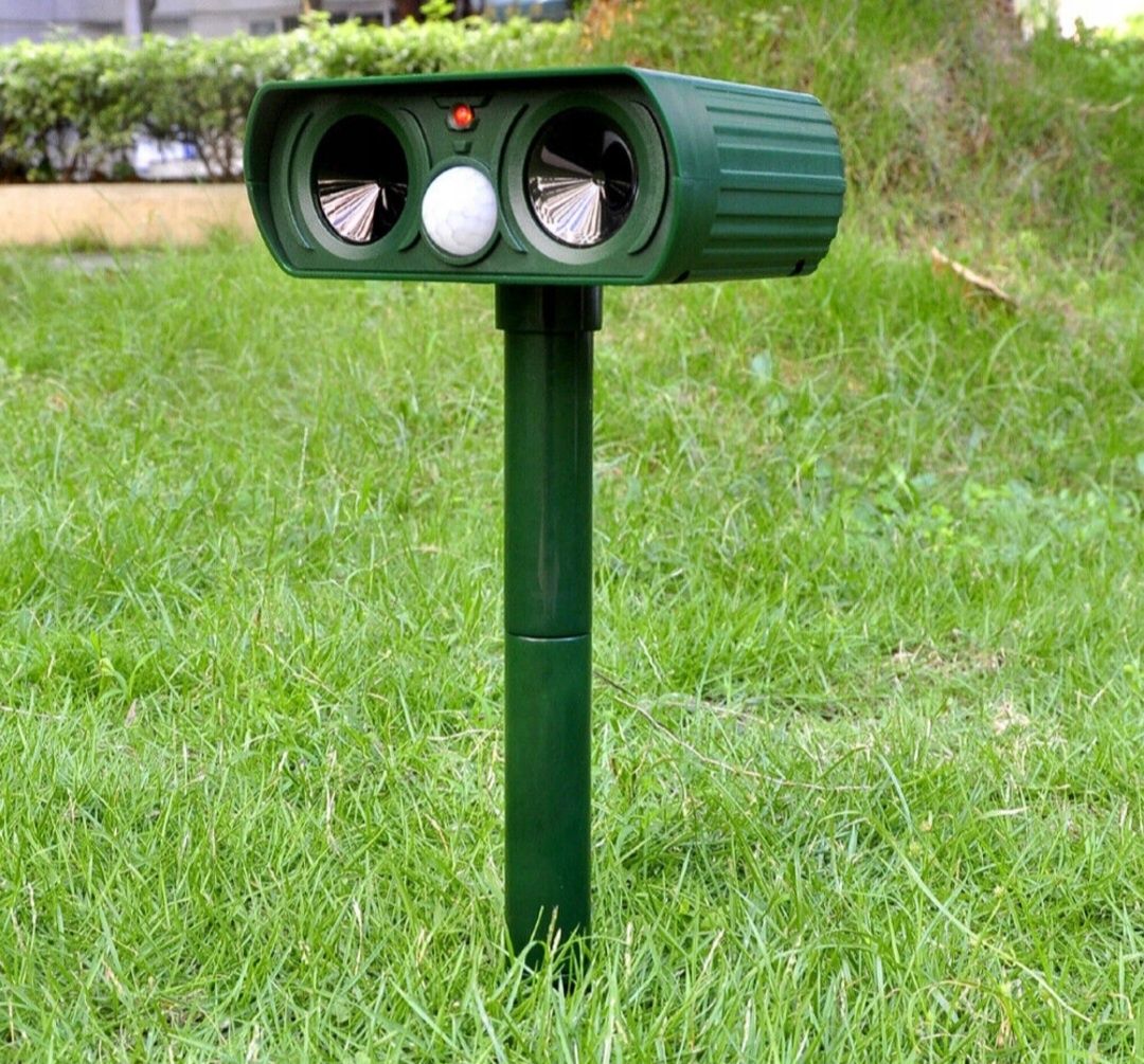 AMAZO Odstraszacz zwierząt ultradźwiękowy