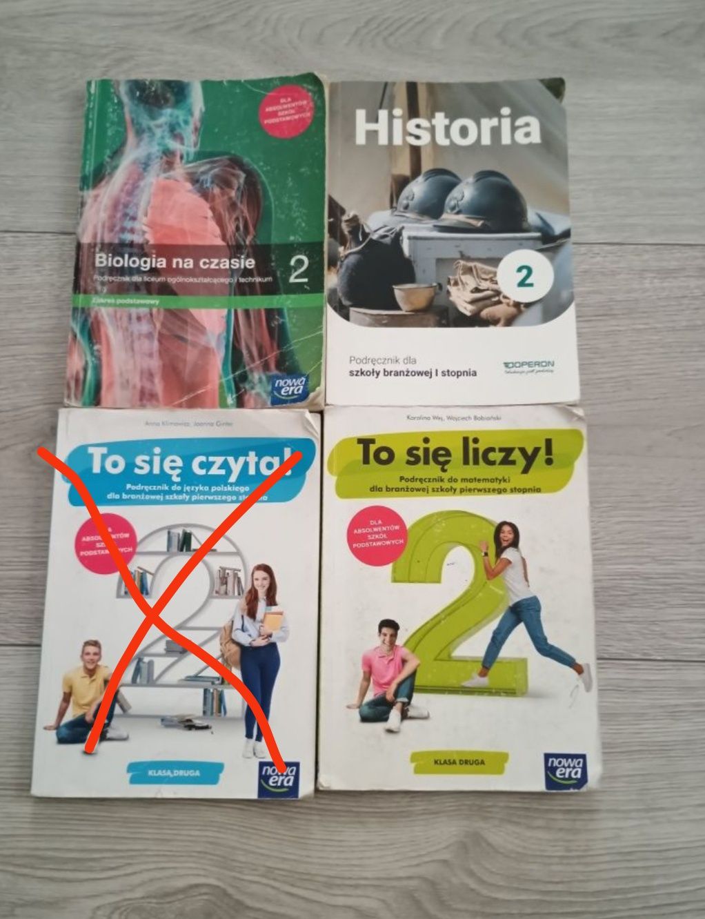 Książki do 2 klasy zawodówki