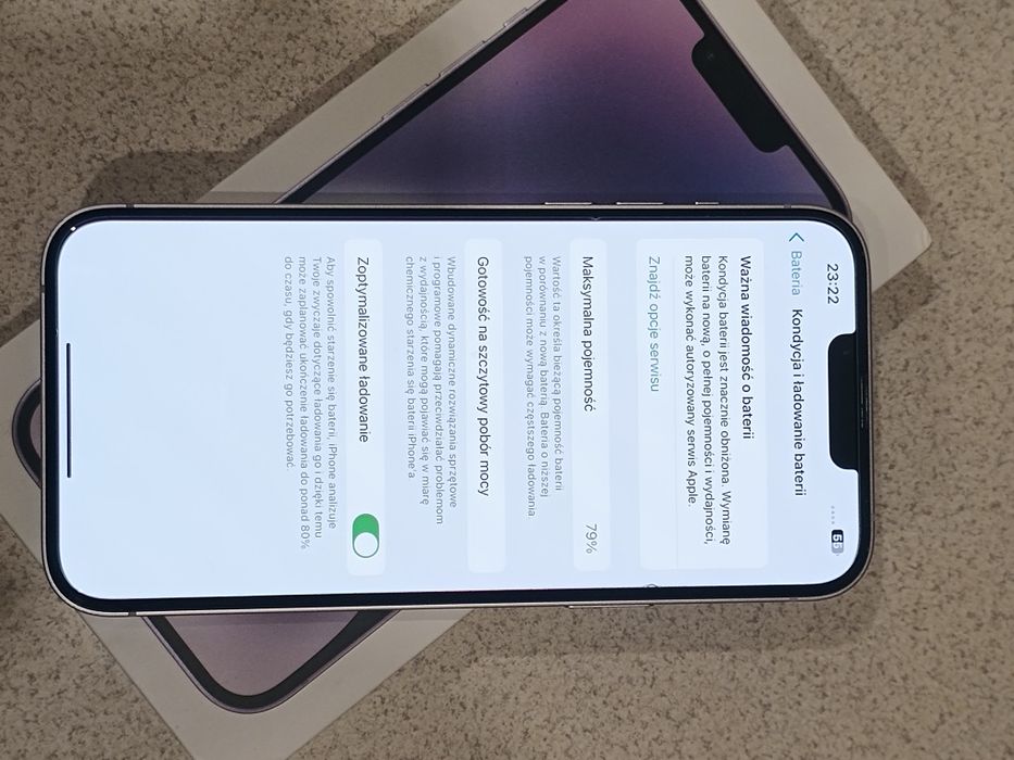 iPhone 14 plus Purple 128GB | Stan bardzo dobry!