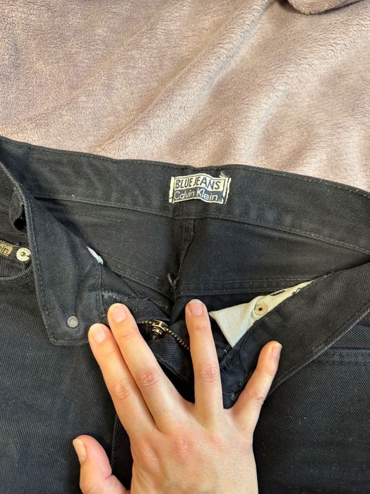 Джинси чорні calvin klein