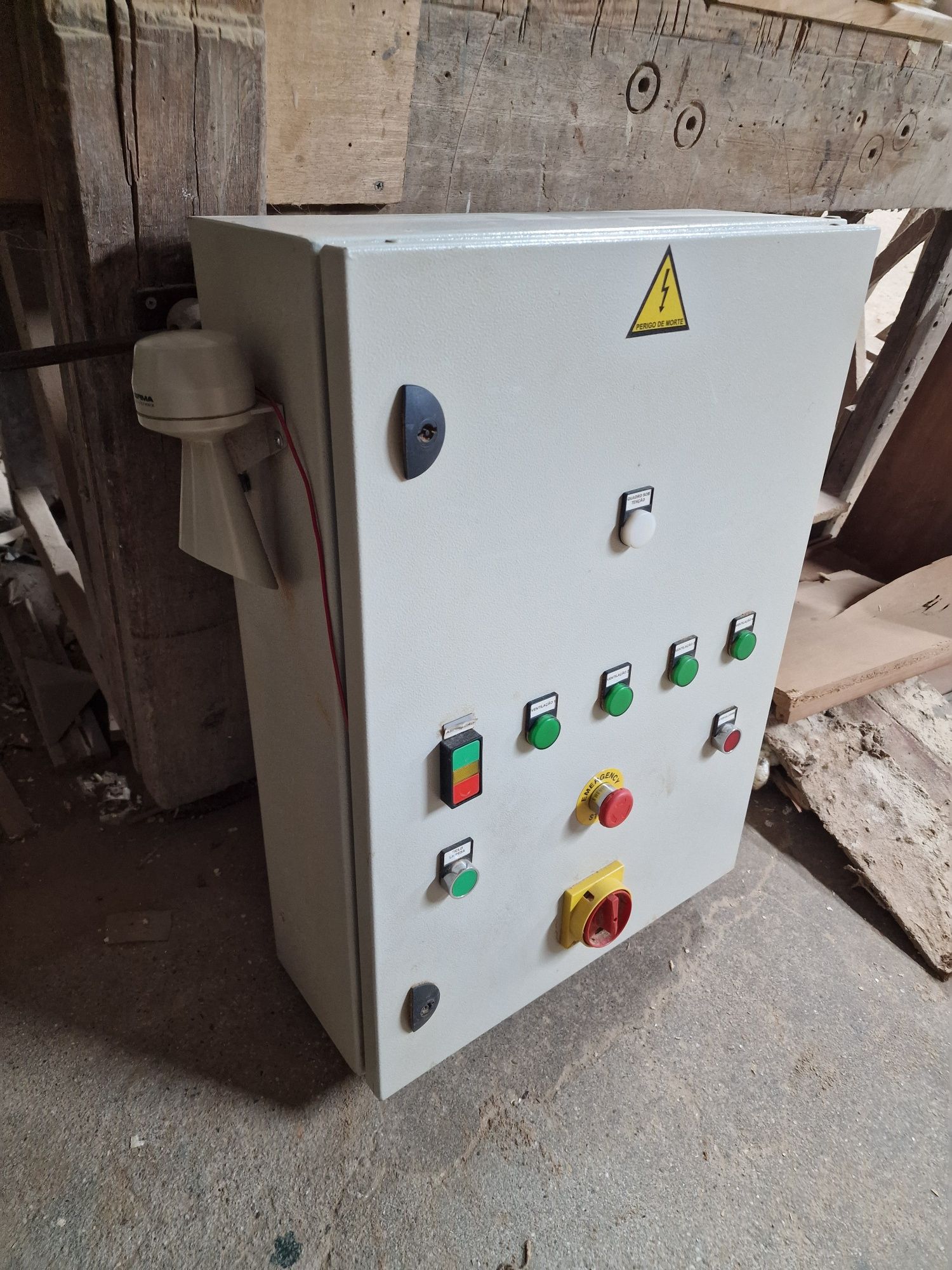 Quadro eléctrico industrial