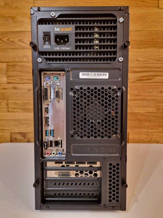 Intel 9400f BeQuiet 650W HyperX Fury 16GB Radeon RX570 SSD 500GB Wi-Fi