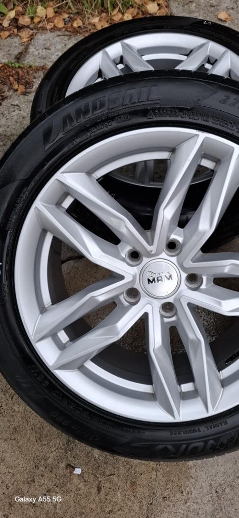 Koła letnie 17, opony z felgami 5x112, 225/50 R17