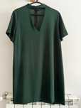 Vestido verde zara