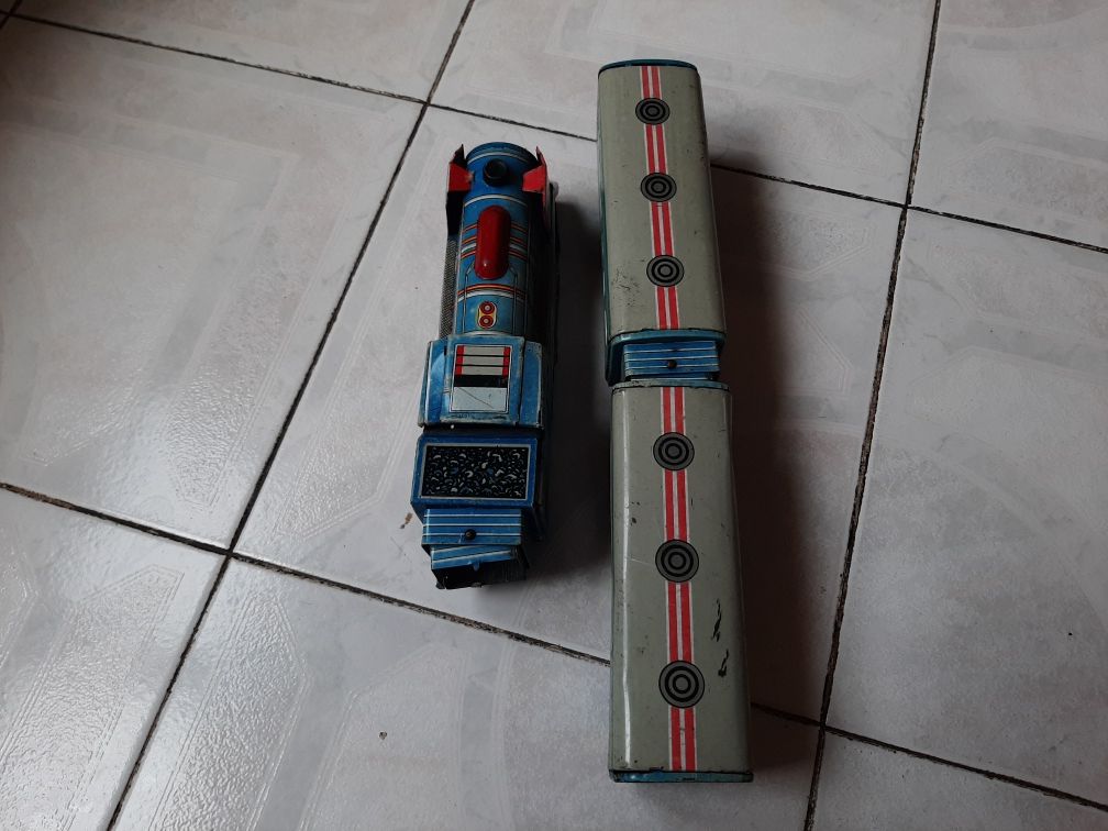 Игрушка советская паровоз