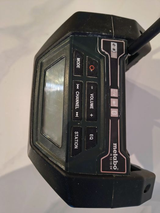 Radio budowlane Metabo R12 - 18 BT, Bluetooth
