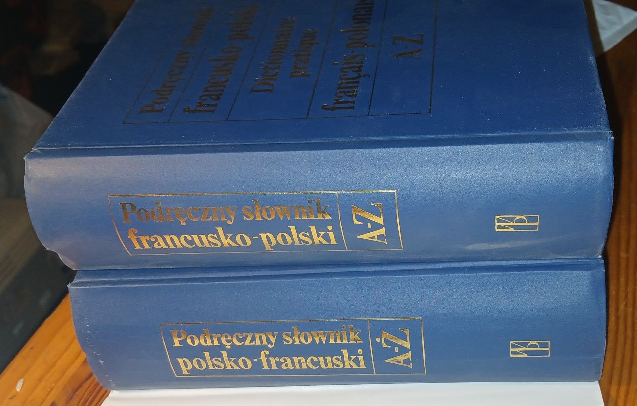 Podręczny słownik polsko francuski francusko polski
