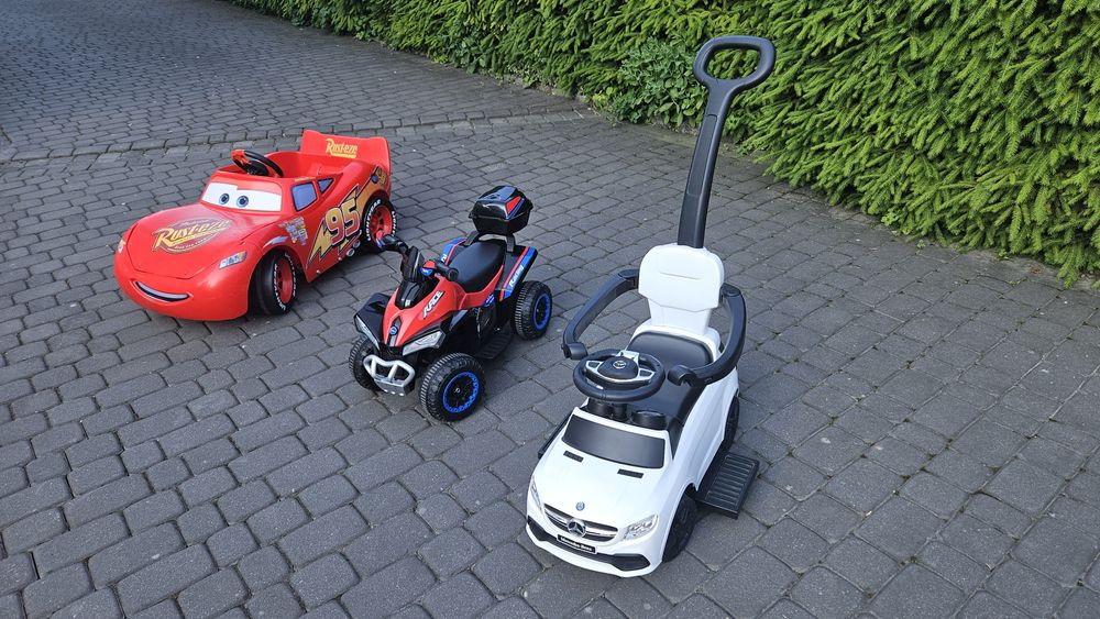 Pojazdy zabawki jezdziki