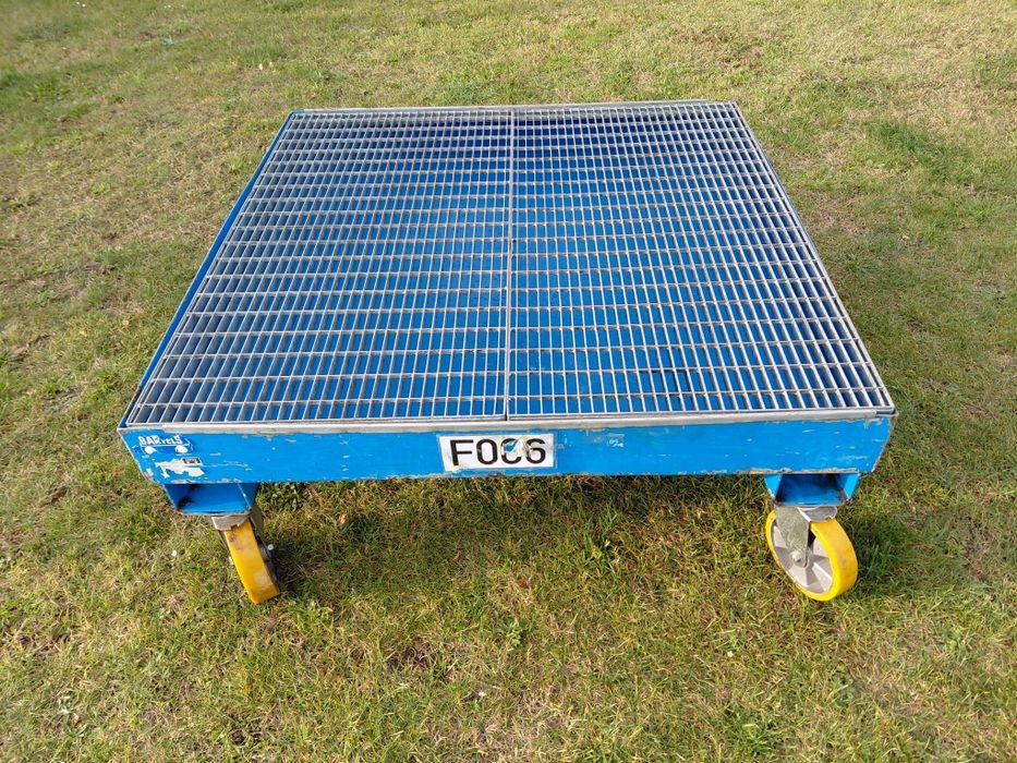 Wózek wanna wychwytowa ociekowa Brtels