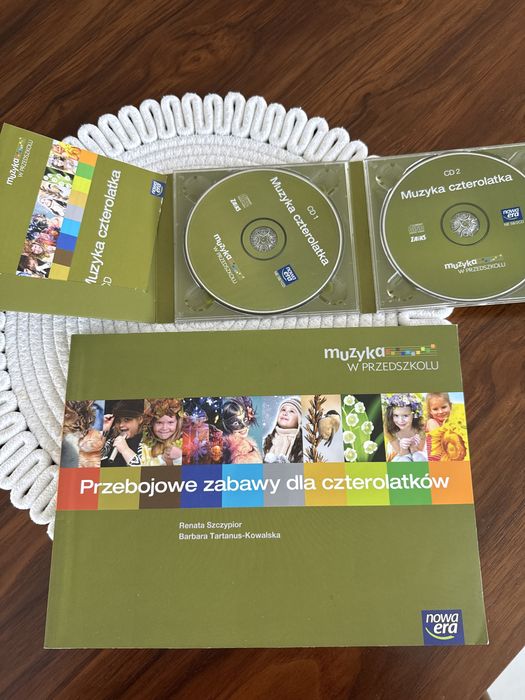 Muzyka w przedszkolu Zabawy dla czterolatka + CD