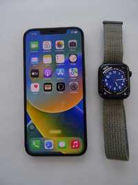 Apple watch series 7 45 mm cor meia-noite