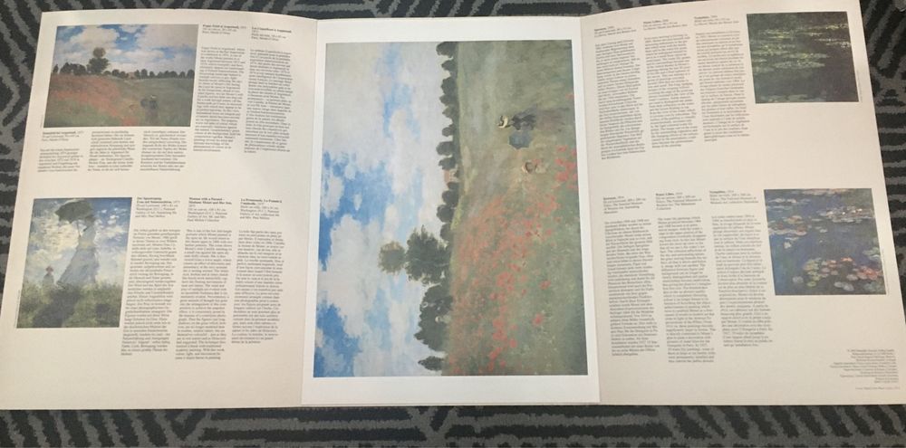 Taschen PosterBook Claude Monet