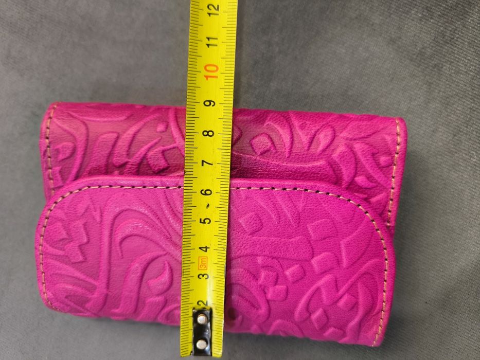 Яркий кошелек из Туниса, кожа