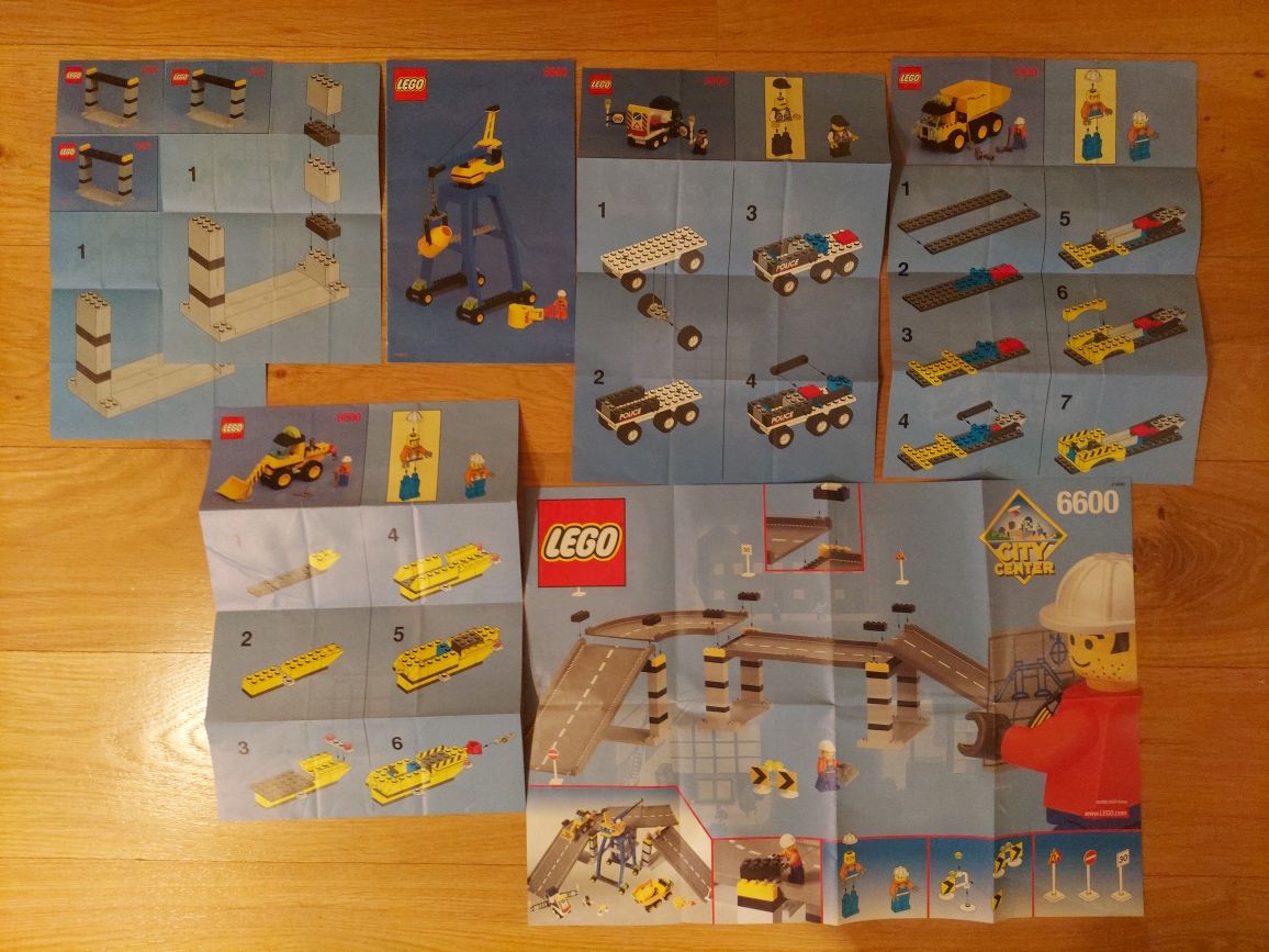 LEGO 6600 Buduję Autostradę