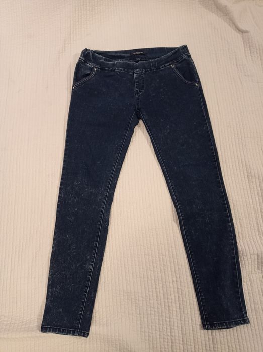 Spodnie jeansy, jegginsy damskie, rozmiar 42