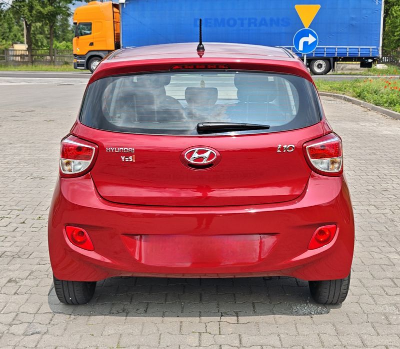 Hyundai i10 1.0 Benzyna 2016r 76 tys km Podgrz. Fotele i kierownica